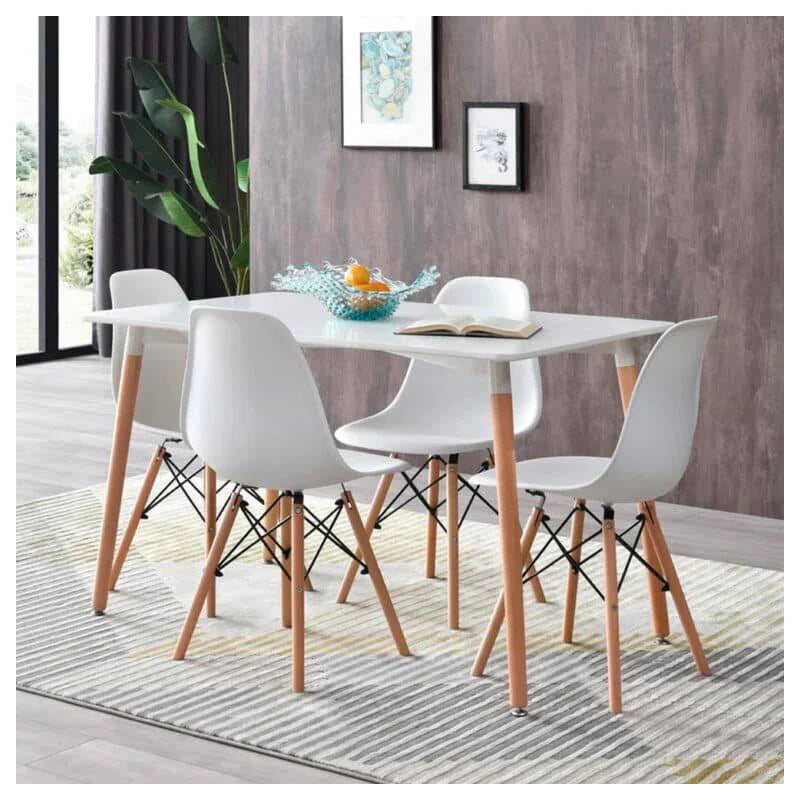 Kit de 4 sillas Roma Blancas